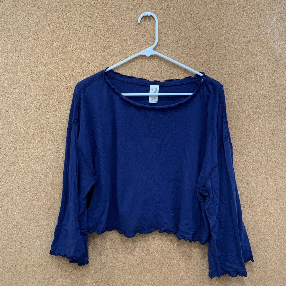 Free People Cropped Tee